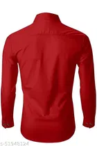 Men's Solid Full Sleeve Shirt 