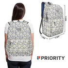Priority 16 Inch All over Printed Polyester College Backpack For Boys & Girls | Office Bag For Men & Women | Casual Backpack For Unisex - INV16052