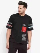 Round Printed T-shirts for Men 