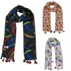 Chiffon Printed Scarves for Women & Girls 