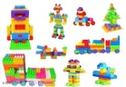 Plastic 60 Pcs Block Toys Set for Kids 
