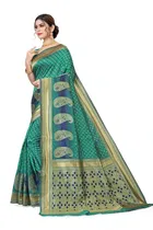 Jacquard Embellished Saree for Women 