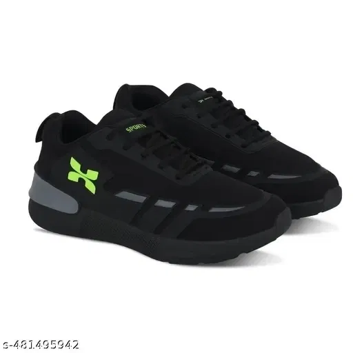 Jootiyapa Men Sports Shoes TELEPHONE-BLK (Black, 7)