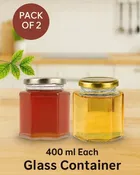 Afast Glass Grocery Container - 400 ml  