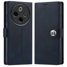 Artificial Leather Flip Cover for Vivo T4 5G 