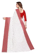 Georgette Printed Saree for Women 