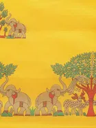 Mysore Silk Printed Saree for Women 