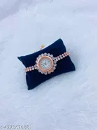 Feminine Fancy Diamond Watch Bracelets