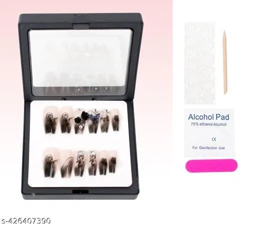 Fake Nails Nail Extension Kit, Multicolor, Set of 1