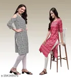 Crepe Kurtis for Women 