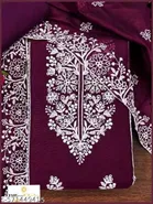 Embroidered Patiala Suit for Women 
