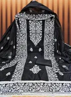 Embroidered Floral Patiala Suits for Women 