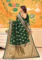 Banarasi Silk Zari Woven Saree for Women 