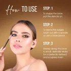 COLORS QUEEN Eyebrow Styling Kit With Wax, Spoolie, Pencil, Stencil, Plucker & Angular Brush 