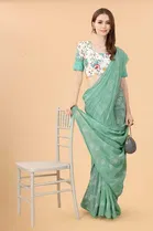 Trendy Zoya Silk Saree with Blouse Piece For Women 