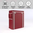 VEERJI 4 layer Collapsible Wardrobe 