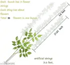 Polyester Artificial Hanging Flower Garlands 