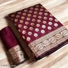 Jacquard Printed Sarees for Women 