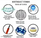 31 Pcs Balloons Decoration Kit, Multicolour, Set of 1