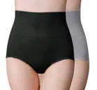 Cotton Blend High Waist Tummy Tucker Briefs for Women 