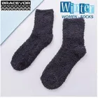 Velvet Solid Socks for Women 