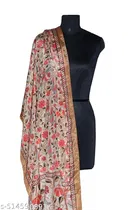 Art Silk Printed Dupatta for Women & Girls, Multicolour 