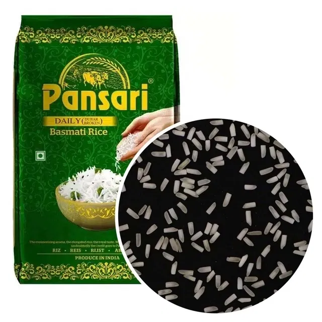 पंसारी डेली (दूबर) बासमती चावल (ब्रोकन टुकड़ा) 5 Kg