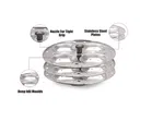 JENSONS Stainless Steel 3 Plate Idli Stand 