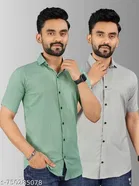 Casual Shirts for Men, Pack of 2 
