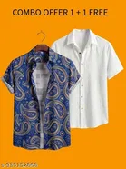 Casual Shirts for Men, Pack of 2 