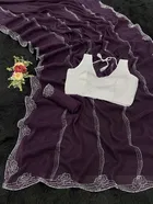 Art Silk Solid Saree for Women 