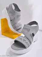Mesh Heel Sandals for Women 