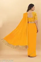 Chiffon Printed Saree for Women 