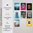 MDF 6 Pcs Designer Wall Painting for Home & Office 