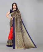 Women's Printed Saree with Blouse Piece 