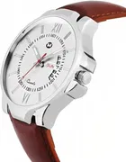 Leather Analog Watch for Men 