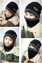 Winter Cap with Neck Warmer for Boys 