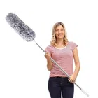 Microfiber Bendable & Extendable Multipurpose Cleaning Duster (Grey)