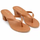 Solid Block Sandals for Women 