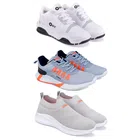 Combo of Casual Shoes for Men (Multicolor, 6) (Pack of 3)