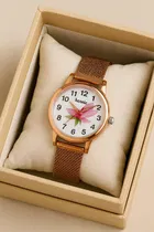Round Dial Analog Watch for Women 