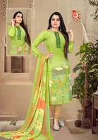 वीमेन अन्स्टिचड ड्रेस मटेरियल सूट 