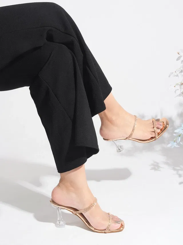 JM Looks Stylish Heels for Women (Sultan, 6)