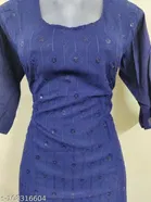 Cotton Embroidered Kurti for Women 