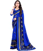 Georgette Printed Saree for Women 