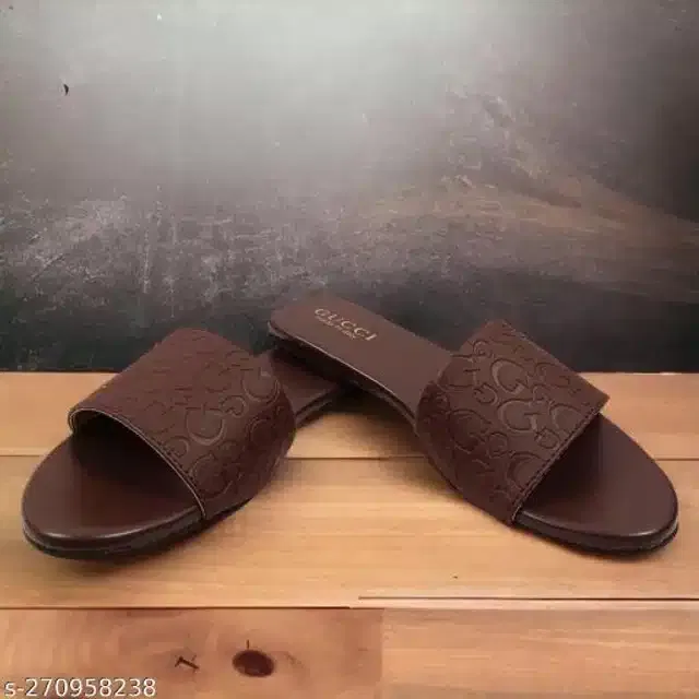 Slippers for Women (Brown, 7)