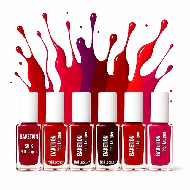 Banetion High Gloss Nail Polish Combo (Pack Of 6) (Big Square-12)