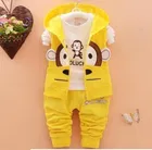 Hosriey Clothing Set for Kids (Yellow, 9-12 Months)