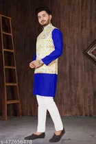 Solid Koti for Men 