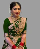 Jacquard Zari Woven Saree for Women 